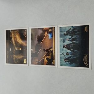 Set of 3 disney lithograms